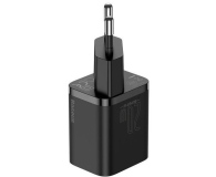 BASEUS Super Si Quick Charger 1xUSB-C 20W z przewodem USB-C - Lightning 1 m (Czarna) TZCCSUP-B01 - 691602 - zdjęcie 2